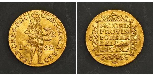 1 Ducat 荷蘭共和國 (1581 - 1795) 金 