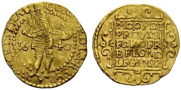 1 Ducat 荷蘭共和國 (1581 - 1795) 金 