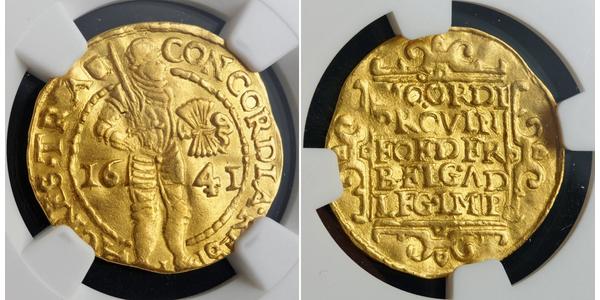 1 Ducat 荷蘭共和國 (1581 - 1795) 金 