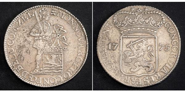 1 Ducat 荷蘭共和國 (1581 - 1795) 銀 