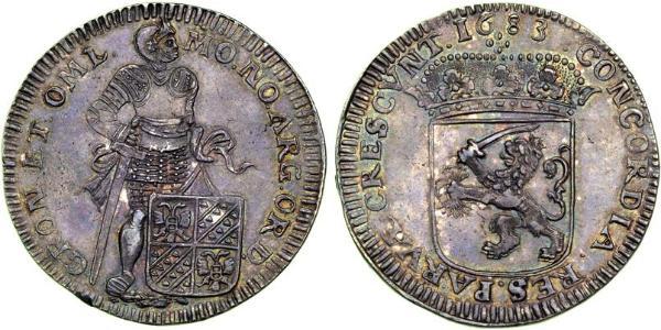 1 Ducat 荷蘭共和國 (1581 - 1795) 銀 