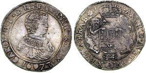 1 Ducaton Республика Соединённых провинций (1581 - 1795) Серебро Карл II король Испании (1661-1700)