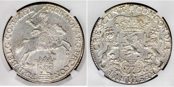 1 Ducaton 荷蘭共和國 (1581 - 1795) 銀 