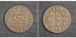 1 Duit Países Bajos Cobre 
