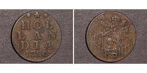 1 Duit Dutch Republic (1581 - 1795) Copper 