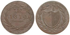 1 Duit Netherlands Copper 