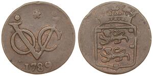 1 Duit Netherlands Copper 
