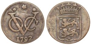 1 Duit Netherlands Copper 