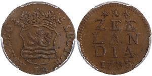 1 Duit Netherlands Copper 
