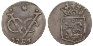1 Duit Netherlands Copper 
