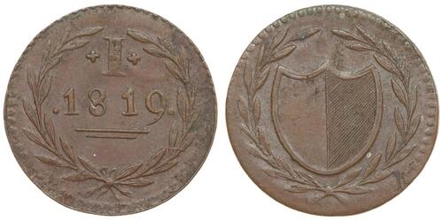 1 Duit Netherlands Copper 