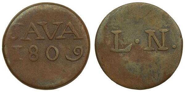 1 Duit Netherlands Copper 