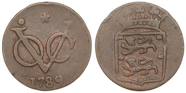 1 Duit Netherlands Copper 