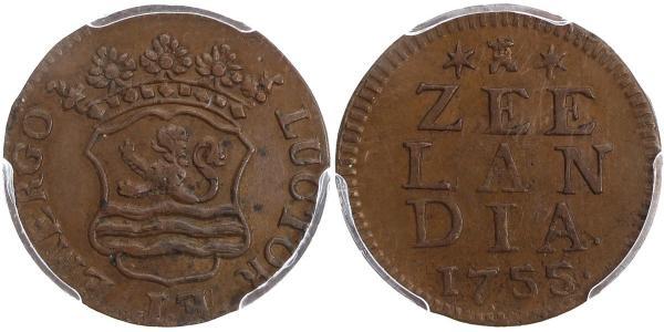 1 Duit Netherlands Copper 