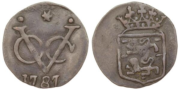 1 Duit Netherlands Copper 