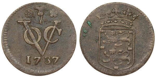 1 Duit Netherlands Copper 