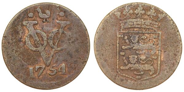 1 Duit Netherlands Copper 