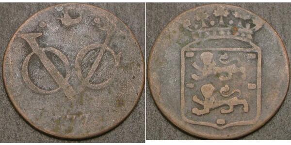 1 Duit Netherlands Copper 