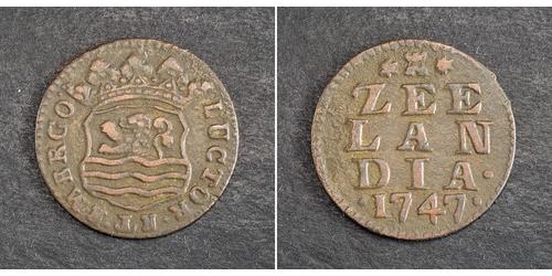 1 Duit Pays-Bas Cuivre 