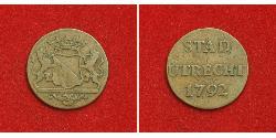 1 Duit Provinces-Unies (1581 - 1795) Cuivre 