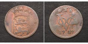 1 Duit Niederlande Kupfer 