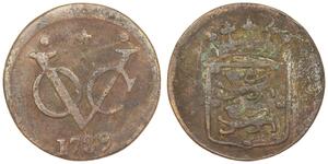 1 Duit Niederlande Kupfer 