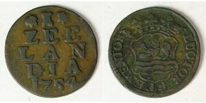 1 Duit Niederlande Kupfer 