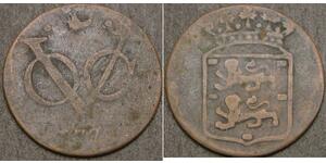 1 Duit Niederlande Kupfer 