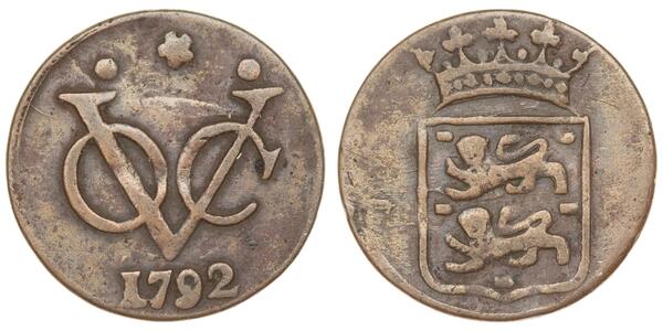 1 Duit Niederlande Kupfer 