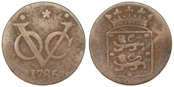 1 Duit Niederlande Kupfer 
