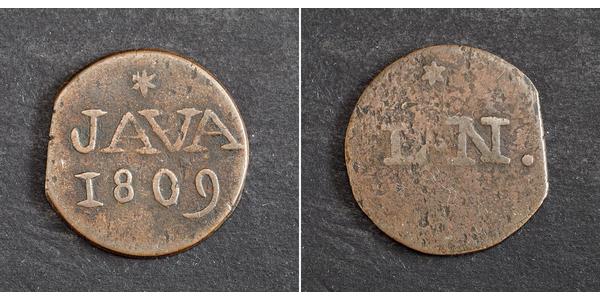 1 Duit Niederlande Kupfer 