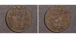 1 Duit Repubblica delle Sette Province Unite (1581 - 1795) Rame 