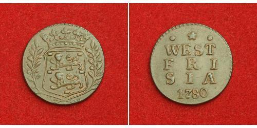 1 Duit Repubblica delle Sette Province Unite (1581 - 1795) Rame 