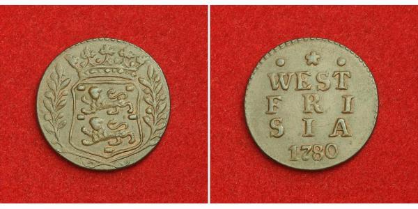 1 Duit Repubblica delle Sette Province Unite (1581 - 1795) Rame 