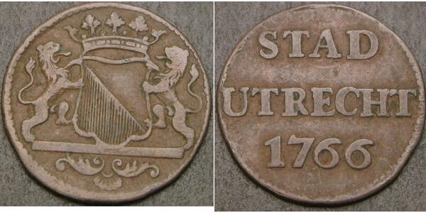 1 Duit Республика Соединённых провинций (1581 - 1795) Медь 