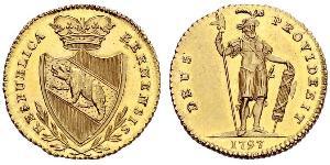 1 Duplone Schweiz Gold 