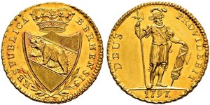 1 Duplone Schweiz Gold 