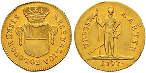 1 Duplone Schweiz Gold 