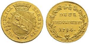 1 Duplone Schweiz Gold 