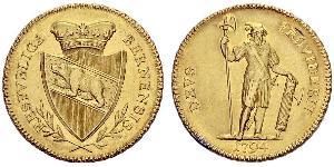 1 Duplone Schweiz Gold 