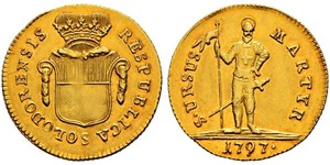 1 Duplone Schweiz Gold 