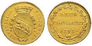 1 Duplone Schweiz Gold 