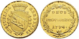 1 Duplone Schweiz Gold 