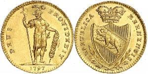 1 Duplone Schweiz Gold 