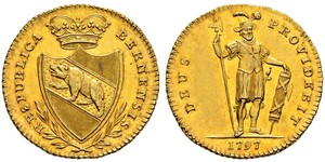 1 Duplone Schweiz Gold 