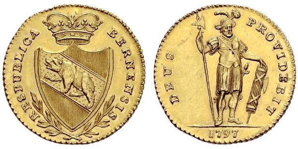 1 Duplone Schweiz Gold 