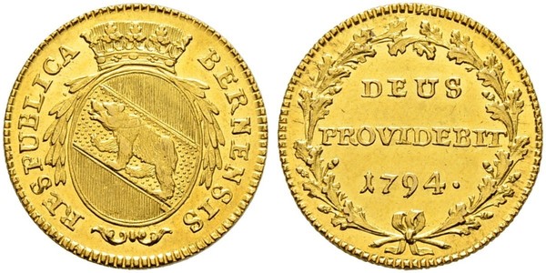 1 Duplone Schweiz Gold 