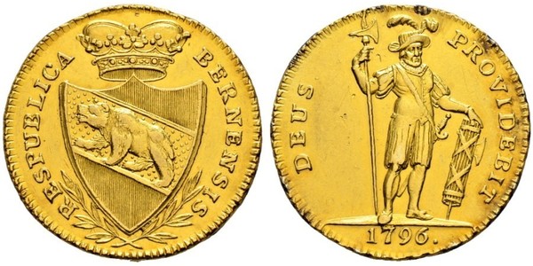 1 Duplone Schweiz Gold 