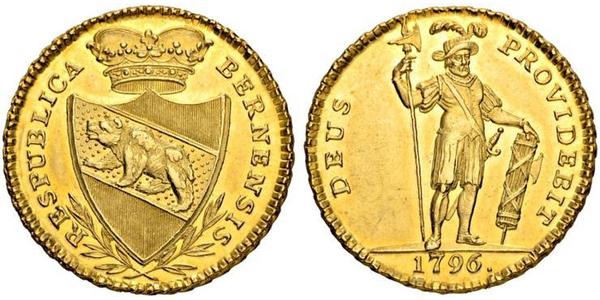 1 Duplone Schweiz Gold 