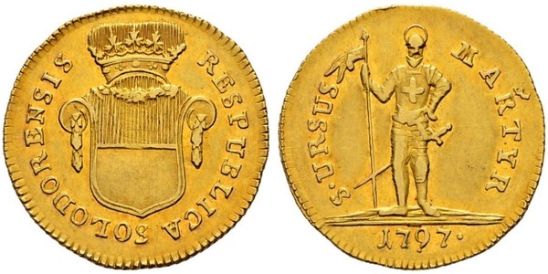 1 Duplone Schweiz Gold 